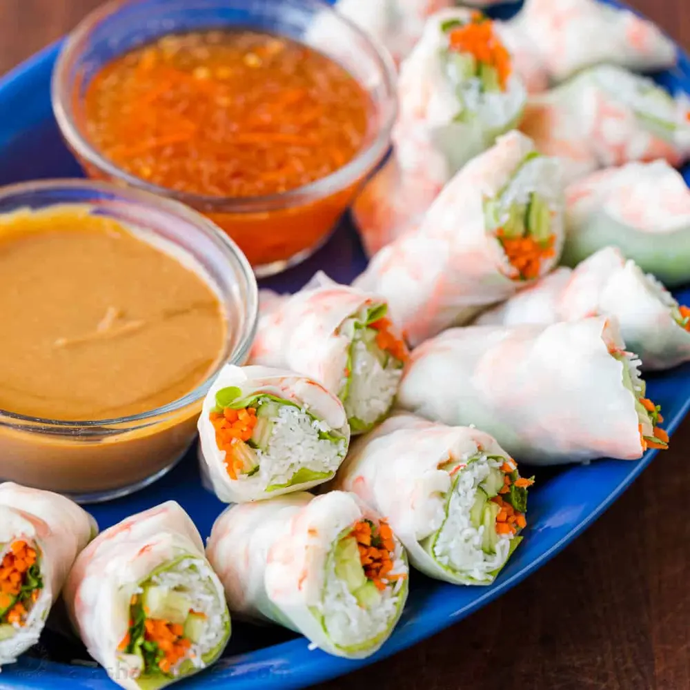 Vietnamese Fresh Spring Rolls
